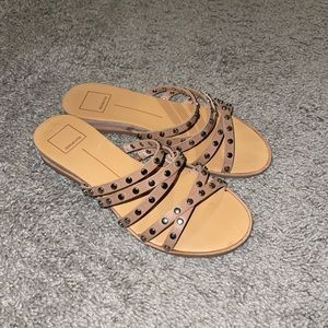 Dolce Vida nude sandals